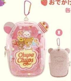 LOFT限定！リラックマ×チュッパチャップス おでかけマルチケース ピンク