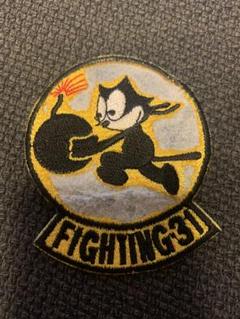 アメリカ海軍 第31戦闘攻撃飛行隊 トムキャッターズ 戦闘機 刺繍