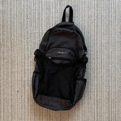 Eddie Bauer 80s 黒タグ レザーバックパック 80s USA】エディーバウアー バックパック 黒タグ