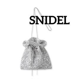 スナイデル　snidel ラメバリエチェーンバッグ　 シルバー　SLV★新品 スナイデルsnidel ラメバリエチェーンバッグ シルバーSLV☆新品