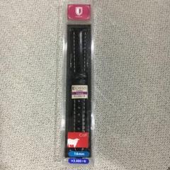 cassis 16mm レディース 時計 レザーベルト 本革 黒ブラック カーフ