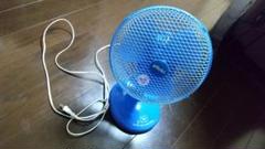 昭和レトロアンティーク扇風機 ポチ ブルー