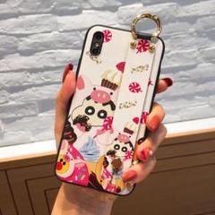 クレヨンしんちゃん iphoneケース.7.8 ピンク