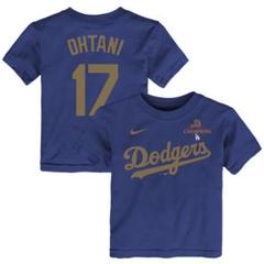 子供用3Tナイキ大谷翔平17ゴールデンセレモニー開幕戦限定販売ドジャースTEE 子供用3Tナイキ大谷翔平17ゴールデンセレモニー開幕戦限定販売