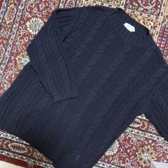 MaxMara⭐︎ざっくりニット紺オーバーニットネイビー