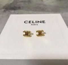 新品未使用　セリーヌ トリオ　トリオンフ フープピアス 2025年最新】celine トリオンフ ピアスの人気アイテム - メルカリ