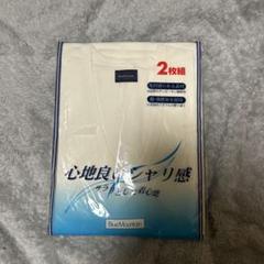 Blue Mountain 半袖U首シャツ Lサイズ 2枚組のサムネイル