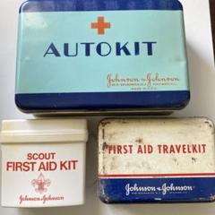 JOHNSON&JOHNSON FIRST AIDジョンソンエンドジョンソン缶
