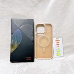 TORRAS iPhone 16 Pro Max ケース 半透明 ローズゴールド