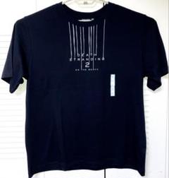 GU DEATH STRANDING 2 ロゴ Tシャツ 黒 ブラック XL