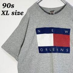 古着 90s ニューオーリンズ ロゴ 半袖 Tシャツ シングルステッチ