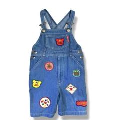 【美品】ミキハウス　miki HOUSE オーバーオール　子供服　100センチ