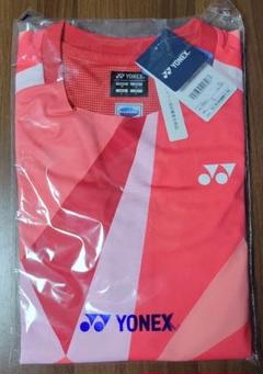 YONEX ユニゲームシャツ・パンツ 上下セット タンゴレッド Lサイズ