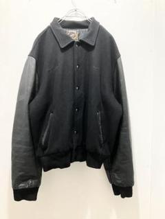 90s☆USA製☆RENNOC☆ドクターペッパー☆スエード切替スタジャン☆L 90s☆USA製☆RENNOC☆ドクターペッパー☆スエード切替スタジャン☆L