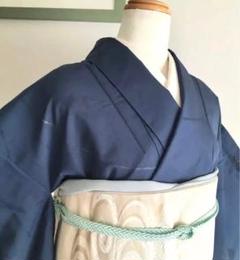 ゆりのはな　振襦袢　紋楊柳ちりめん　友禅ボカシ　刺繍衿付き　東京ますいわ屋　正絹 c68f24f0df2e1457afbfb27469e9d0