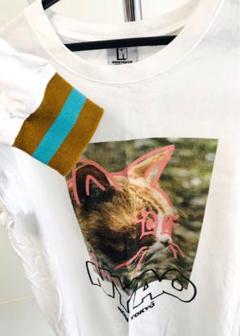 NONTOKYO ノントーキョー キャット 猫グラフィック長袖Tシャツのサムネイル