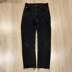 アメリカ製 リーバイス 505 サルファブラック W30 Levi's デニムのサムネイル