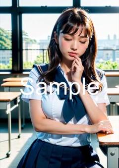 A4サイズアートポスター 1点もの 美女ポスター最高品質 C-C-５８
