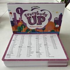 Everybody Up 1 Picture Cards 未使用に近い　OUP
