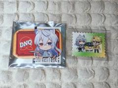 からぴち どぬくさん ミニキャラ缶バッジ コットンキャンディーステッカー セット