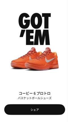 コービー 6 プロトロ バスケットボールシューズ