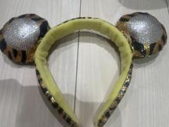 阪神タイガース　カチューシャ　スパンコール　トラ耳　虎耳