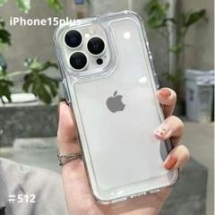iphone15plus　クリア ケース 透明 スマホケース 耐衝撃 韓国