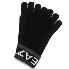 新品・未使用　EA7 Emporio Armani ブラック手袋 2025年最新】エンポリオアルマーニイーエーセブン 手袋の人気