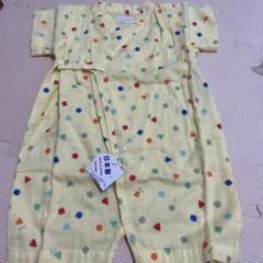 【新品】ミキハウス　甚平オール　甚平ロンパース