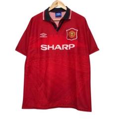 90s UMBRO×マンチェスターユナイテッド　ビンテージ半袖ユニフォーム　ロゴ