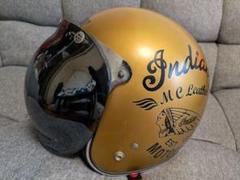インディアン Indian Motorcycle ジェットヘルメット ブラック インディアンモーターサイクル ジェットヘルメット（サン