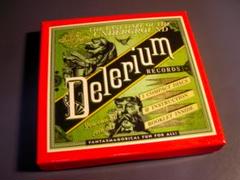 【３枚組レーベル・コンピ】Delerium Records (英)★ (’11)