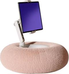 タブレットピロースタンド ピンク 調節可能な携帯電話ホルダー ピンク