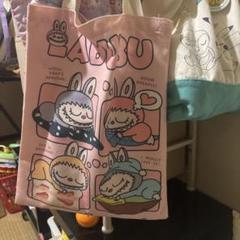 らぶふちゃんキャラクター 手提げ袋　新品