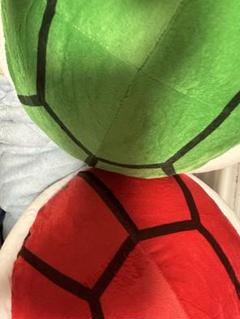 スーパーマリオブラザーズ　赤　緑　甲羅　ぬいぐるみ　プライズ