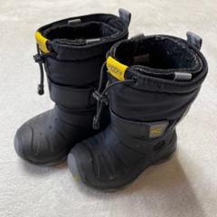 KEEN キッズスノーブーツ黒防水保温 冬用 EU24
