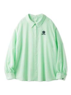 LILY BROWN×MARY QUANT★シアーオーバーシャツ★ミックス 2025年最新】LILy brown×mary quant】シアーオーバーシャツの