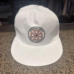 INDEPENDENT インディペンデント キャップ　ワークキャップ　ホワイト NEW ERA INDEPENDENT Cap 帽子 インディペンデント - メルカリ