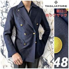 タリアトーレ⚡️ダブル⚡️48⭐️ネイビーホップサック⭐️金