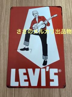 LEVI'S BigE リーバイス　スチール看板　501XX tinsign