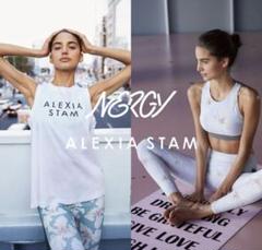 NERGY - アリシアスタン NERGY トレーニングウェア ヨガ　上下セット　Ｌ　新品未使用 NERGY×ALEXIA STAM（アリシアスタン）コラボレーション第4弾 | J