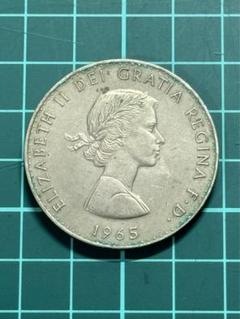 2015年 イギリス チャーチル逝去50周年 20ポンド 記念銀貨 HISWCPSET