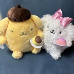 ポムポムプリン ぬいぐるみセット｜ぬいぐるみ電報はでんぽっぽ