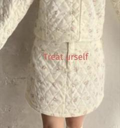 Treat ürself スカート fluffyrose volumeskirt fluffy rose volume skirt | Treat ürself