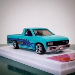 4台セット ホットウィール ブールバード d21 日産 ハードボディ CUSTOM '93 NISSAN HARDBODY (D21)のレビュー！90's