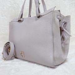 現行 美品✨ コールハーン 2way トートバッグ A4可 レザー ラベンダー