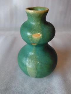 たちきち　たち吉　花びん　一輪挿し　ひゃうたん　陶器　昭和レトロ