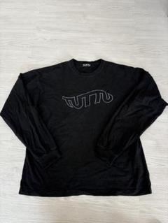 TUTTU ブラック ロゴ ロンTシャツ Mサイズ