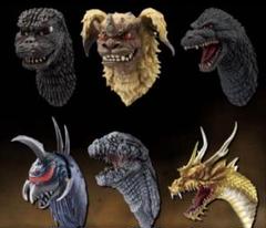 一番くじ　ゴジラ Ｇ賞 モンスターヘッドマグネット 　コンプリート　内袋未開封 一番くじ ゴジラ G賞 モンスターヘッドマグネット 全6種
