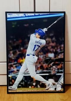 祝ドジャース大谷翔平 2024年MVP獲得!A3サイズポスターフレーム付き⑧